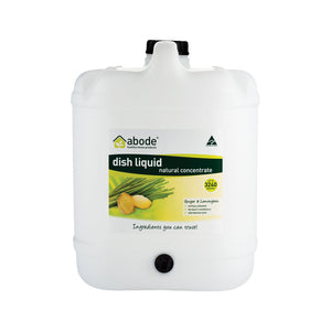 Abode Dish Liquid Ginger & Lemongrass 15L Drum