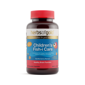 Herbs of Gold Childrens Fish-i Care 60 Capsules