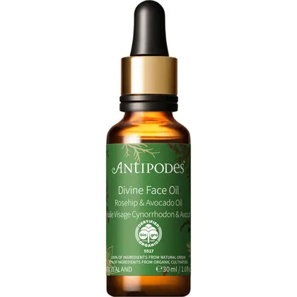Antipodes Divine Face Oil with Rosehip & Avocado Oil 30ml