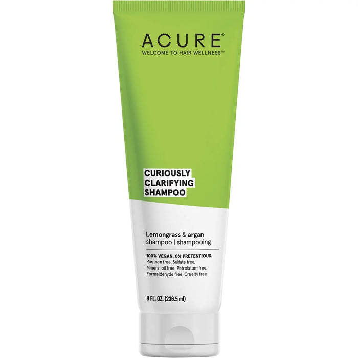 Acure Curiously Clarifying Shampoo Lemongrass 236ml