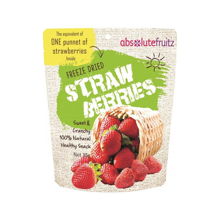 Absolute Fruitz Freeze Dried Strawberries 35g
