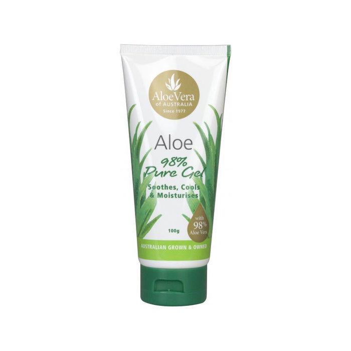 Aloe Vera Aloe 98% Pure Gel Tube 100g