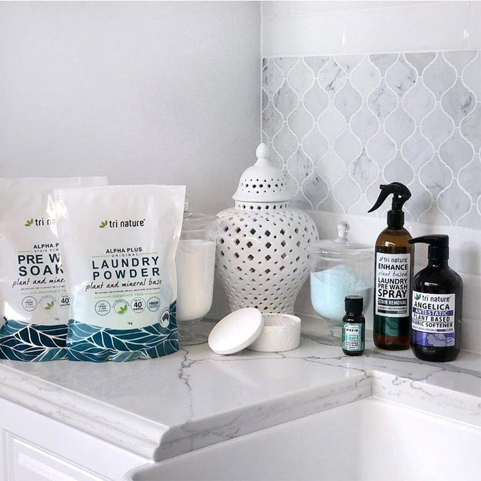 Tri Nature Alpha Plus Laundry Powder Bulk 10kg Bucket