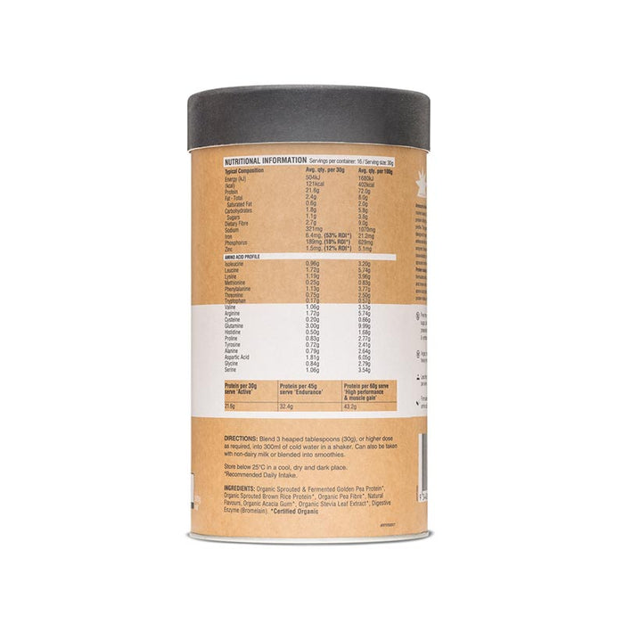 Amazonia Raw Protein Isolate Vanilla 500g