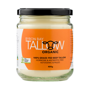 Byron Bay Tallow Organic Grass-Fed Beef Tallow 400g