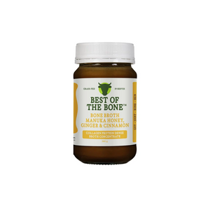 Best of the Bone Bone Broth Beef Concentrate with Manuka Honey, Ginger & Cinnamon 390g