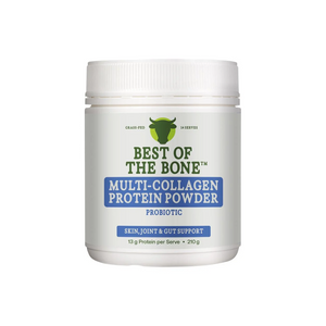Best of the Bone Healing Multi-Collagen Protein Powder Gut & Immunity Blend with Probiotic Spores Unflavoured 210g