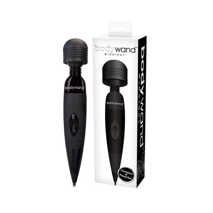 Bodywand Midnight Black Mains Powered Massage Wand