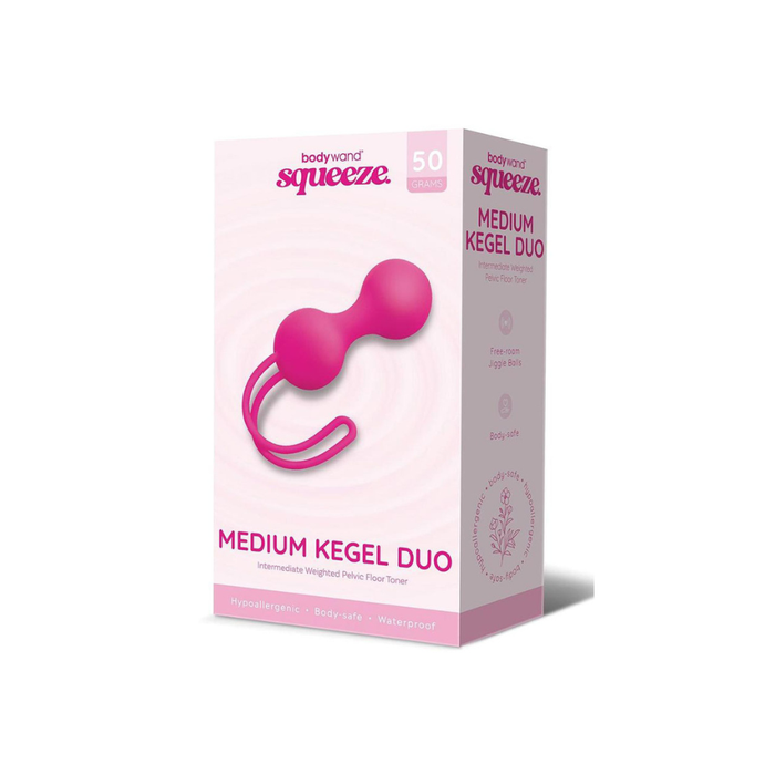 Bodywand Squeeze Medium Kegel Duo 50g Weighted Kegel Balls