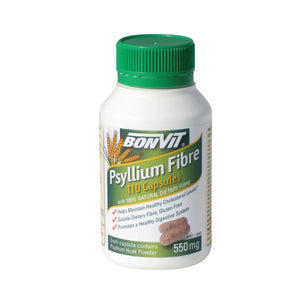 Bonvit Psyllium Fibre 550mg Capsules