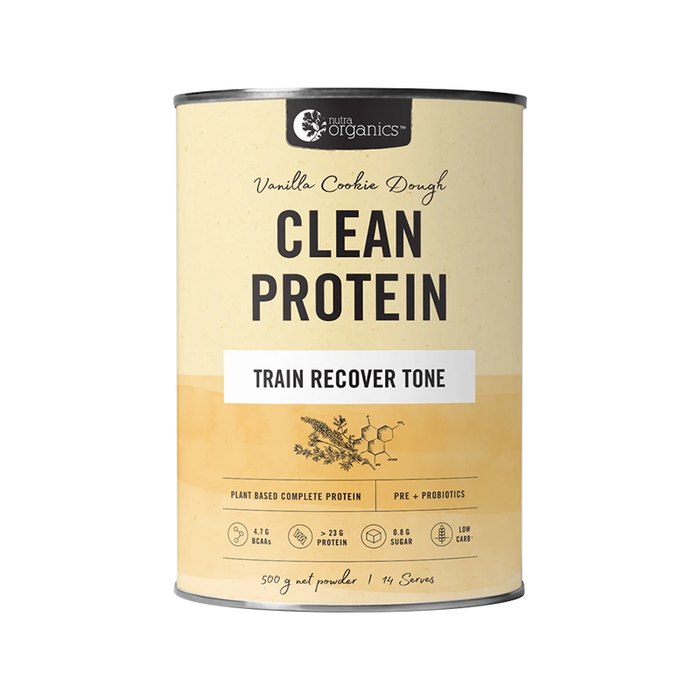 Nutra Organics Clean Protein Vanilla Cookie Dough