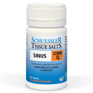 Martin & Pleasance Schuessler Tissue Salts Comb Q Sinus 125 Tablets