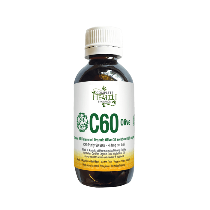 Complete Health Products Carbon C60 in Olive Oil Organic 100ml