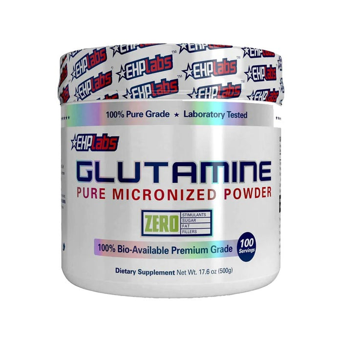 EHP Labs Glutamine Pure Micronized Powder 100 Servings 500g