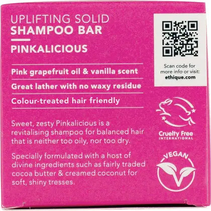 Ethique Pinkalicious Solid Shampoo for Normal Hair 110g
