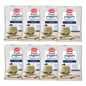 EasiYo Wellbeing Range Greek Style Low Fat Yoghurt Base 170g Carton of 8