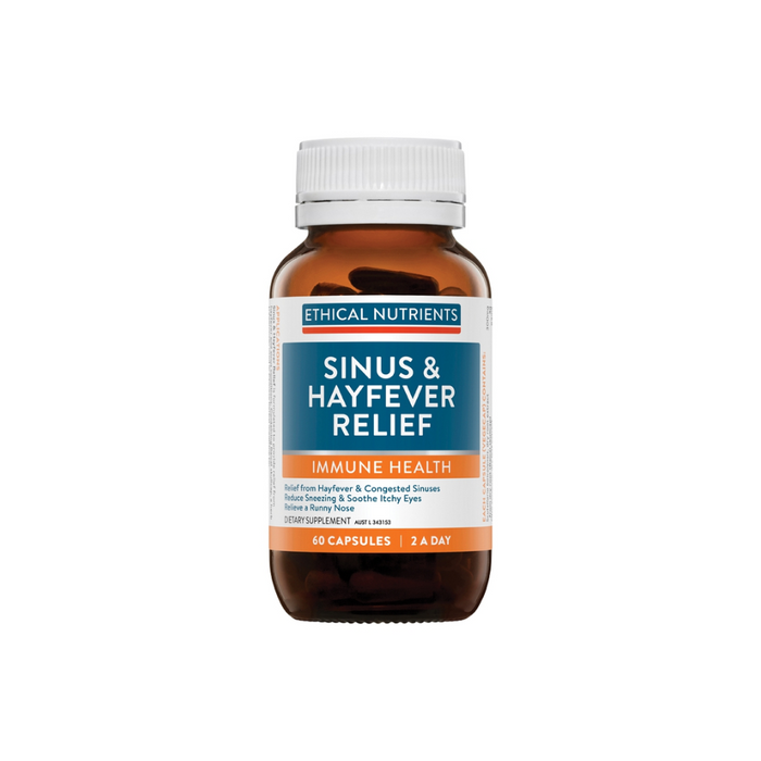 Ethical Nutrients Sinus & Hayfever Relief 60 Capsules