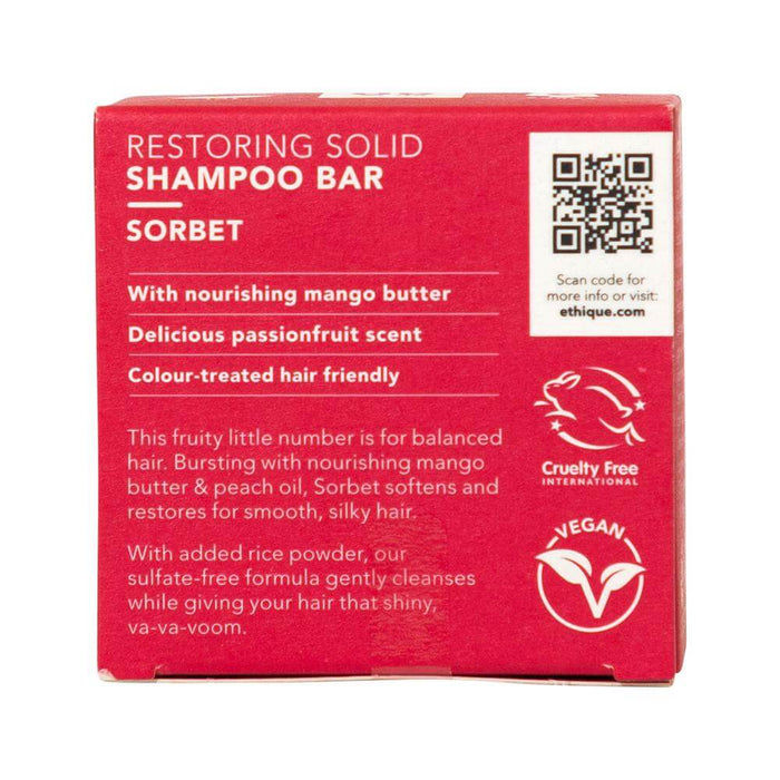 Ethique Bar Shampoo Restoring Solid Sorbet (For Balanced Hair) 110g