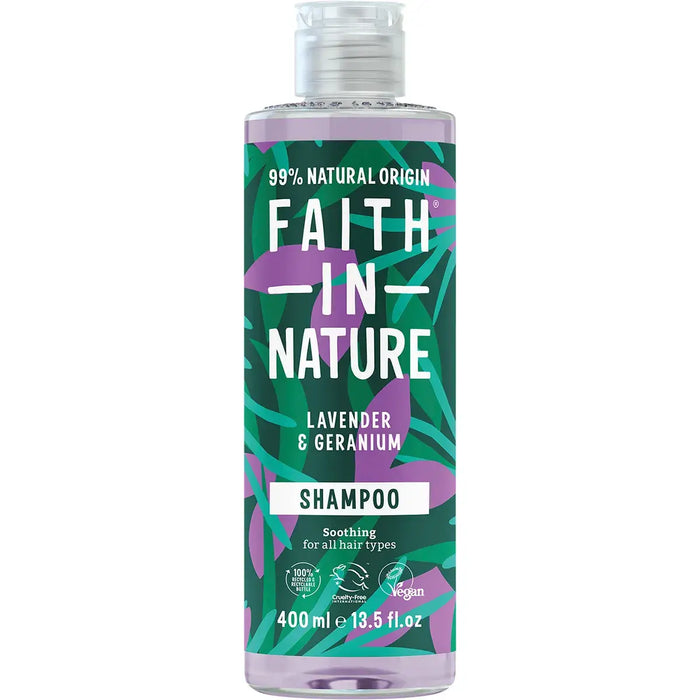 Faith In Nature Shampoo Soothing Lavender & Geranium 400ml