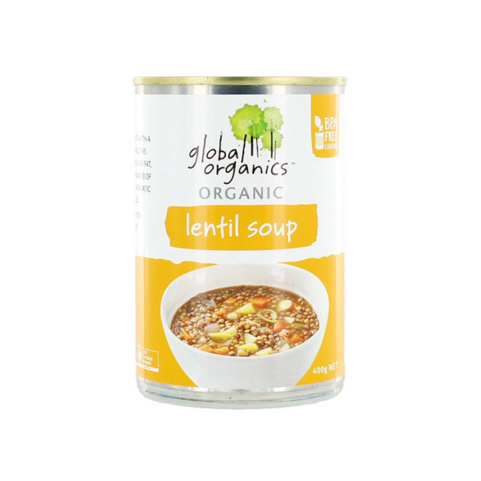 Global Organics Organic Lentil Soup 400 g