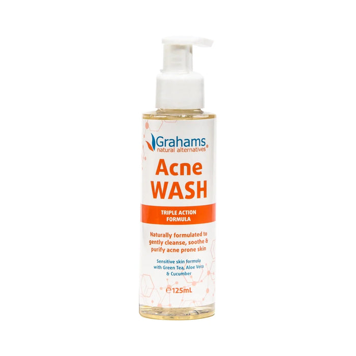 Grahams Natural Acne Wash 125ml
