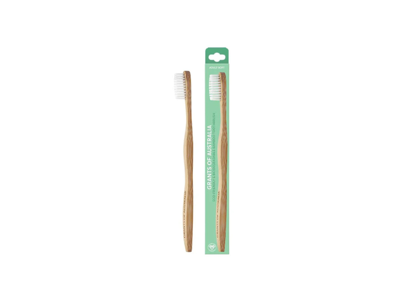 Grants Adult Bamboo Toothbrush Soft 1 Pack