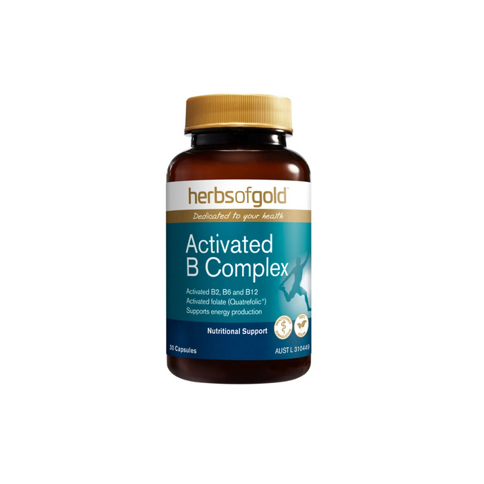 Herbs of Gold Activated B Complex 30 Capsules