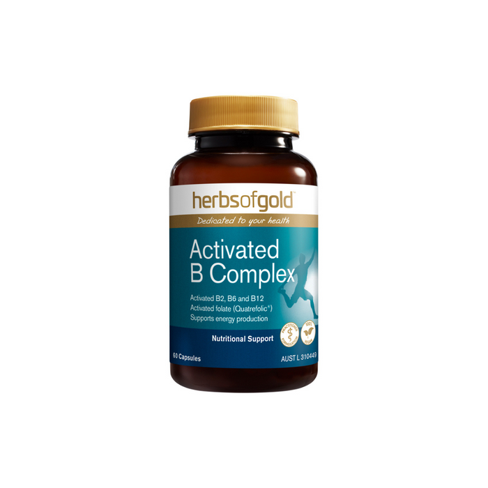 Herbs of Gold Activated B Complex 60 Capsules
