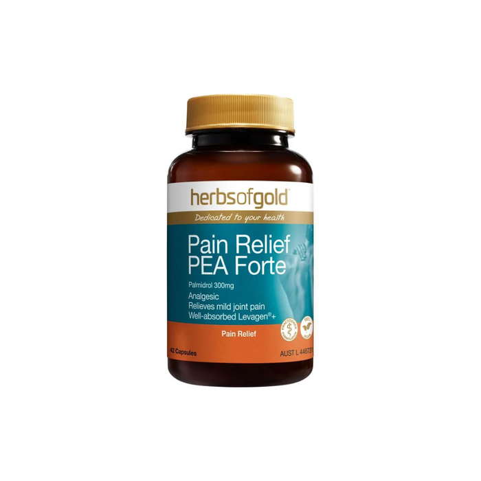 Herbs of Gold Pain Relief PEA Forte 42 Capsules
