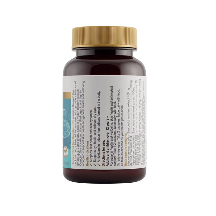 Herbs of Gold Sea Buckthorn Oil 60 Capsules