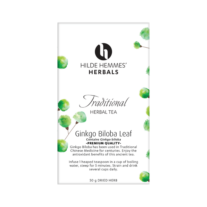 Hilde Hemmes Herbals Herbal Tea Ginkgo Biloba Leaf 50g