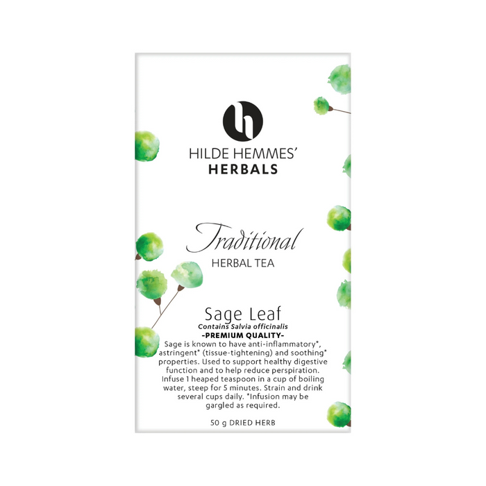 Hilde Hemmes Herbals Herbal Tea Sage Leaf 50g
