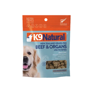 K9 Natural Grain-Free FD Dog Treats Beef & Organs Healthy Bites 50g