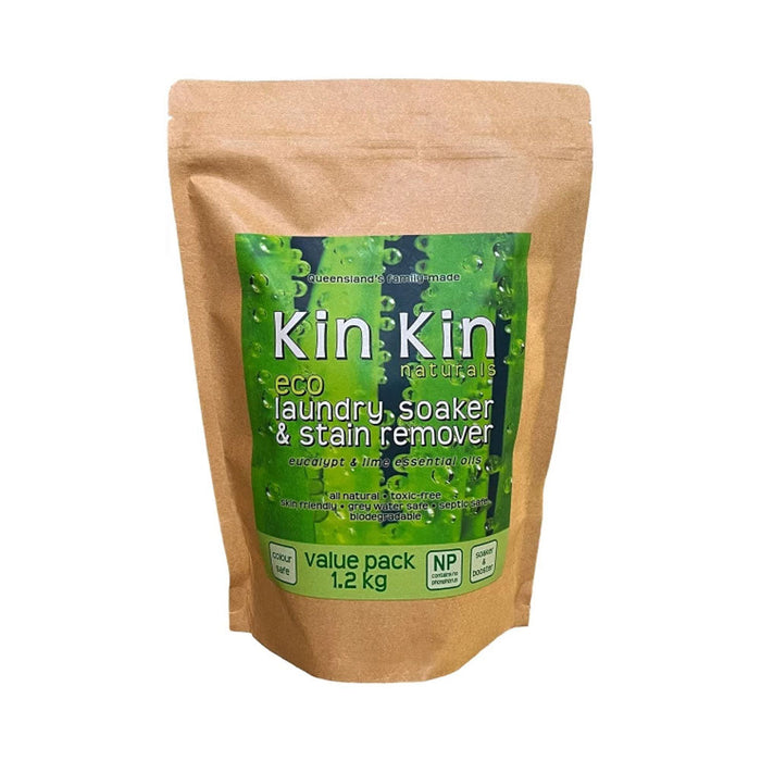 Kin Kin Naturals Eco Soaker & Stain Remover Eucalypt & Lime 1.2kg