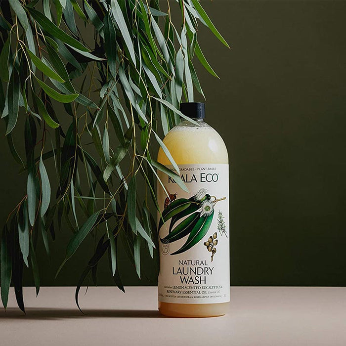 Koala Eco Natural Laundry Wash Lemon Scented Eucalyptus & Rosemary 1L