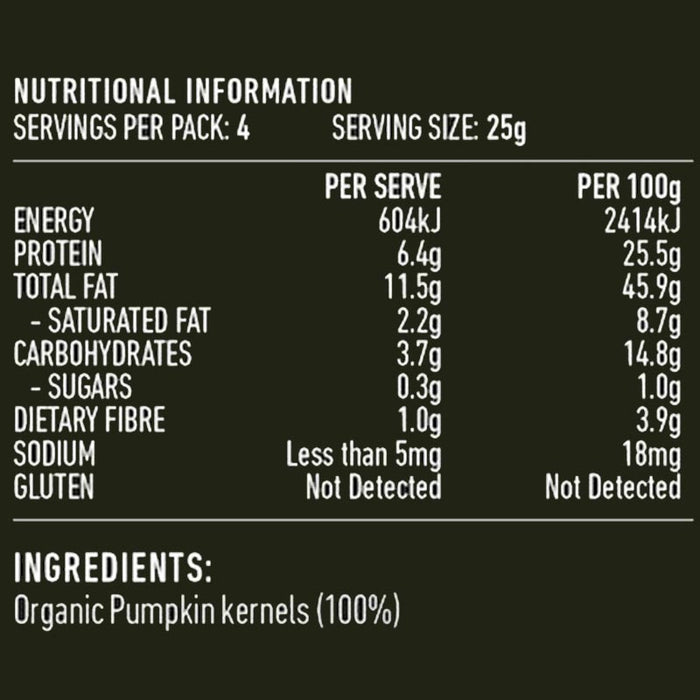 Lotus Organic Pumpkin Seeds Pepitas