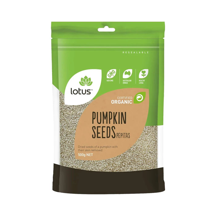 Lotus Organic Pumpkin Seeds Pepitas