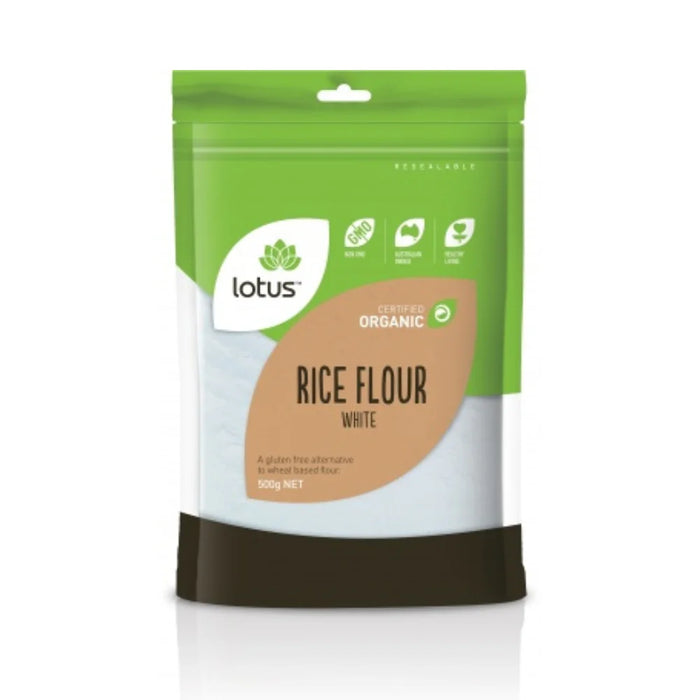 Lotus Organic White Rice Flour 500g