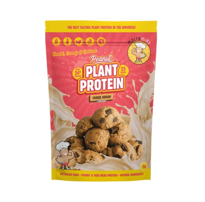 Macro Mike Peanut Plant Protein Cookie Dough 1kg
