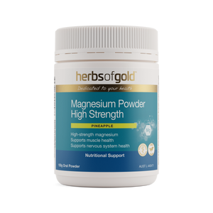 Herbs of Gold Magnesium Powder High Strength