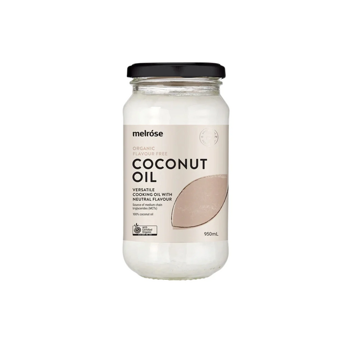 Melrose Organic Coconut Oil Flavour Free 950ml