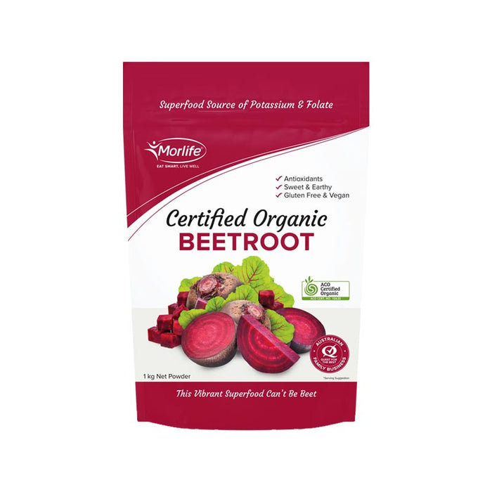 Morlife Beetroot Powder Certified Organic