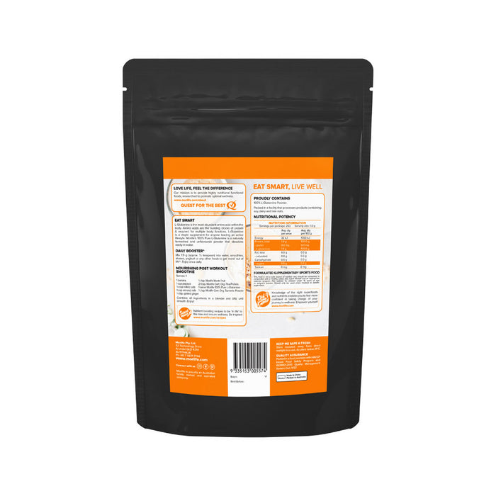 Morlife 100% Pure L-Glutamine Unflavoured 500g