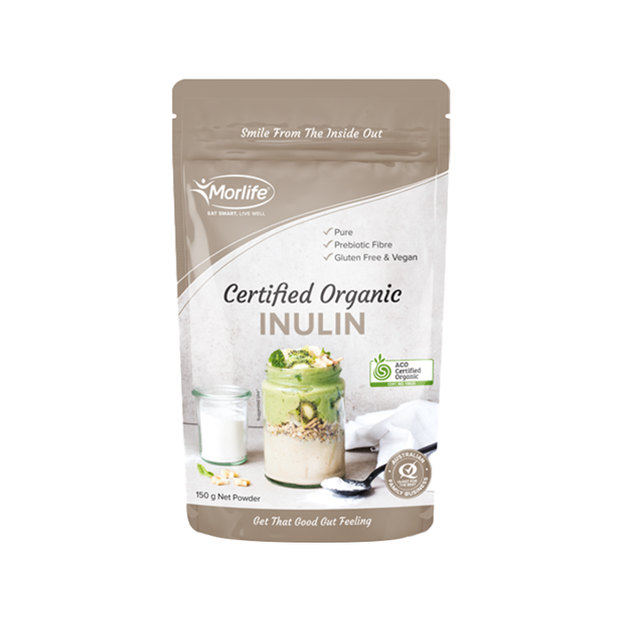 Morlife Inulin Powder Certified Organic