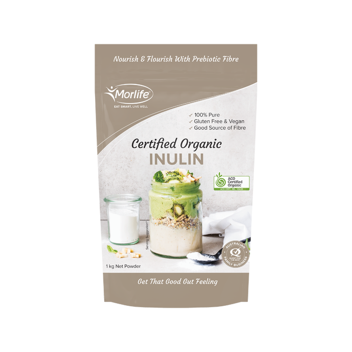 Morlife Inulin Powder Certified Organic