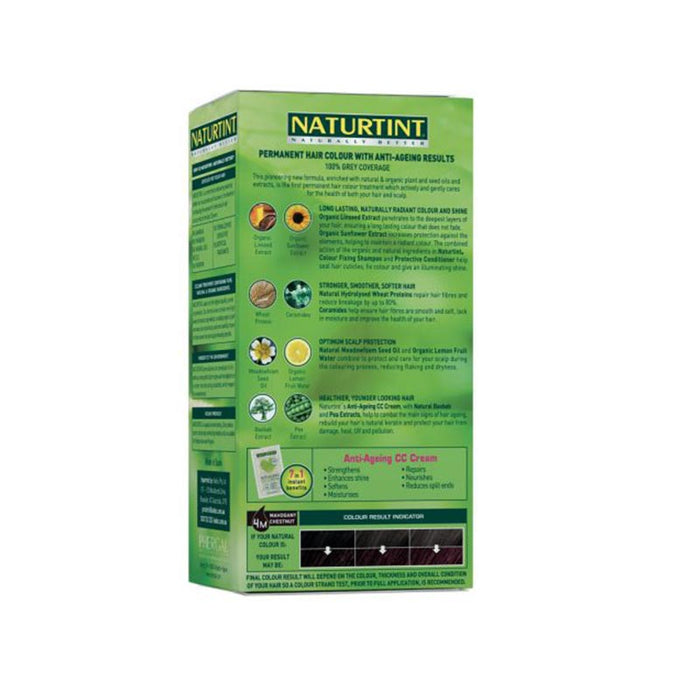 NaturTint 4M Mahogany Chestnut 155ml