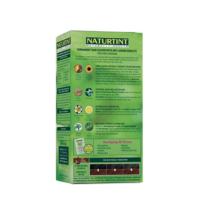 NaturTint 5C Light Copper Chestnut 155ml