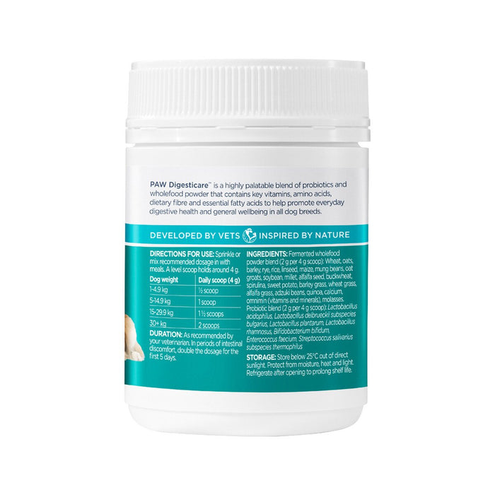 PAW By Blackmores DigestiCare Digestive Health (For Dogs & Cats) 150g