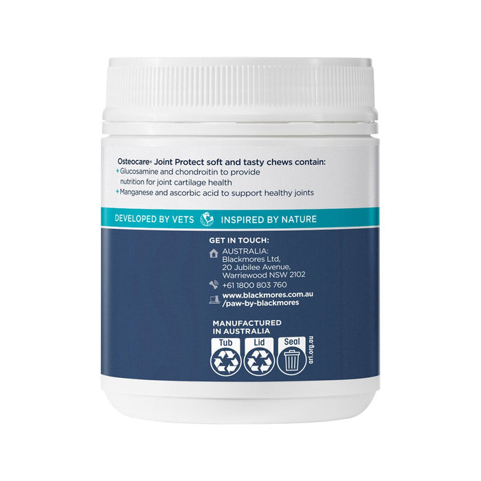 PAW By Blackmores OsteoCare Joint Protect (For Dogs approx 60 Chews) 300g