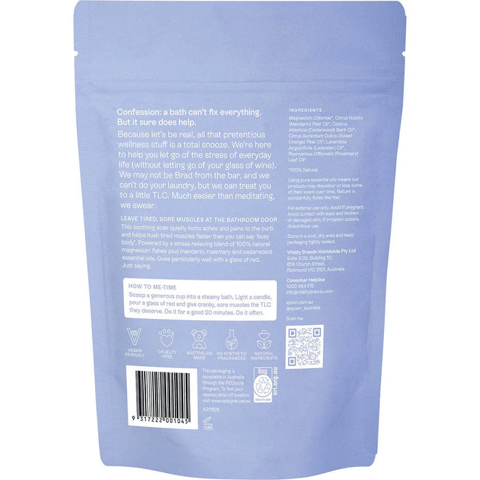 Epzen Soothe Soak Magnesium Bath Flakes 500g